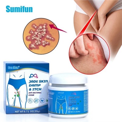 УЦЕНКА Антибактериальный крем Sumifun Jade skin damp and itch 20гр