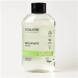 Ecolatier URBAN Мицеллярная вода для снятия макияжа чай матча & бамбук  , 400мл