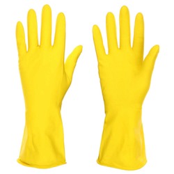 VETTA Перчатки резиновые желтые L