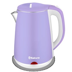 Чайник SAKURA SA-2150WL 2,2л. 1800Вт. лаванд+бел д /1/12/