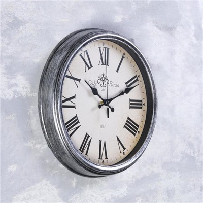 Часы настенные "Хлоя", d-35 см, циферблат 29 см, плавный ход