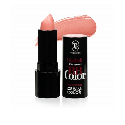 Триумф tf Помада кремовая для губ BB Color Lipstik 103 Чайная роза 83033