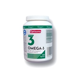 Витамины Omega3 + ADE Optisana 100 шт