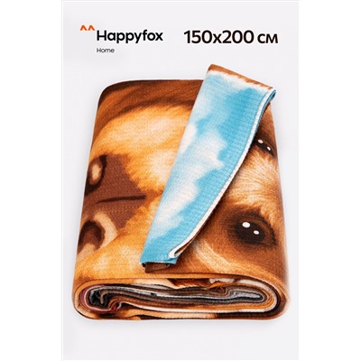 Простыня вафельная 150Х200 Happy Fox Home