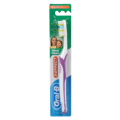 Зубная щетка Oral-B 3-Effect  Maxi Clean/Vision 40 средней жесткости