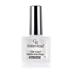 Golden Rose Лак Gel Look Top Coat Lacquer верхнее покрытие-блеск 10,5мл