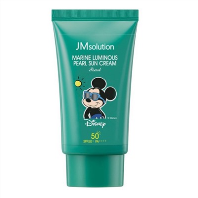 Jmsolution Увлажняющий солнцезащитный крем с жемчугом / Marine Luminous Pearl Sun Cream Pearl SPF50+/PA++++ Disney Mickey, 50 мл