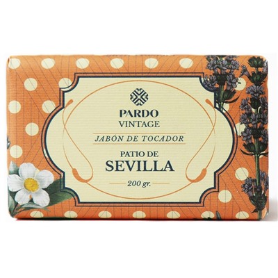Натуральное мыло Pardo Vintage (Sevilla) 200 г