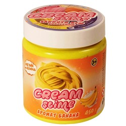 Игрушка ТМ "Slime" Cream-Slime с ароматом банана, 250 г арт.SF02-B