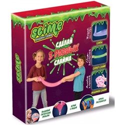 Игрушка ТМ "Slime" Средний набор 3 в 1 "Лаборатория", 300 гр. арт.SS300-1/5