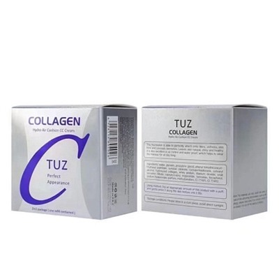 TUZ Collagen Hydro Air Кушон для лица 2в1