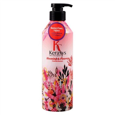 KeraSys Шампунь для всех типов волос / Blooming & Flowery Perfumed Shampoo, 600 мл