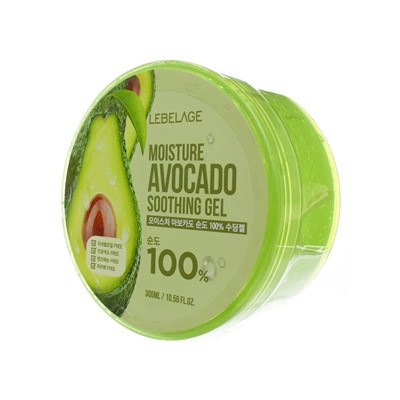 Lebelage Универсальный гель с авокадо / Moisture Avocado Soothing Gel, 300 мл