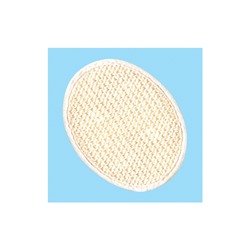 Brillantine Мочалка из СИЗАЛЯ овальная, белая размер 13*18см (201-014) (Китай)