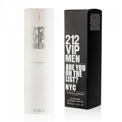 Мини-парфюм 45мл Carolina Herrera 212 VIP For Men