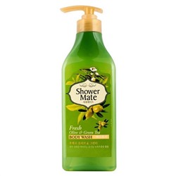 KeraSys Гель для душа оливки и зелёный чай / Shower Mate Fresh Olive & Green Tea, 550 мл