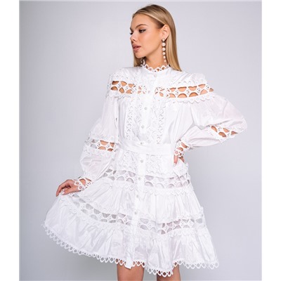 Платье #КТ7279, белый
