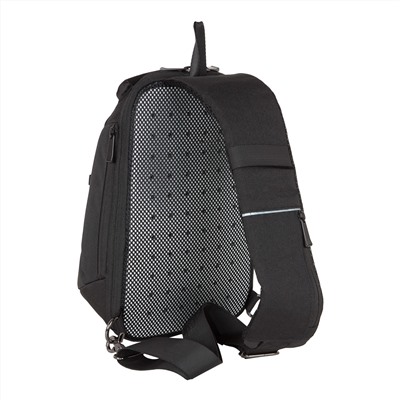 Однолямочный рюкзак П0074 (Черный)