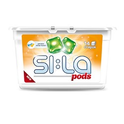 SI:LA Капсулы для стирки "Si:la pods Universal"  14шт.