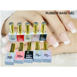 База для маникюра RUBBER BASE GEL L'AMORE FASHION 15мл, тон 09