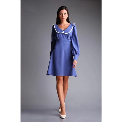 Andrea Fashion AF-167 синий, Платье