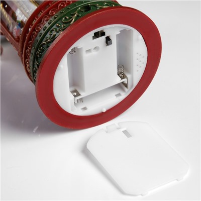 Светодиодная фигура «Карусель» 15.4 × 25 × 15.4 см, пластик, батарейки ААх3 (не в комплекте), USB, свечение тёплое белое