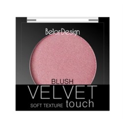 BelorDesign Румяна для лица Velvet Touch тон 104 розово-бежевый