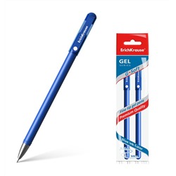 ErichKrause® Ручка гелевая "G-Soft" 2 шт. синяя в пакете арт.39519