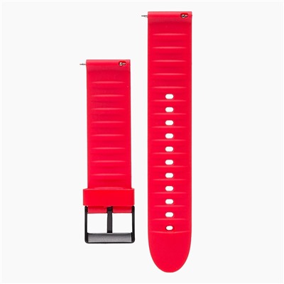 Ремешок - WB01 20 мм универсальный силикон (016) (red)