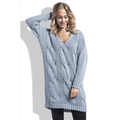 Fimfi I232 свитер серый