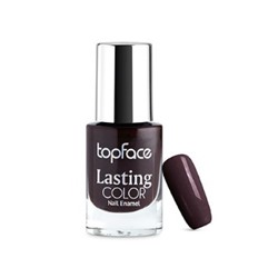 Topface Лак для ногтей Lasting color тон 48, благородный бордовый - PT104 (9мл)