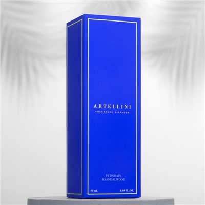 Диффузор ароматический "ARTELLINI", 50 мл, PETIGRAIN&SANDALWOOD