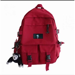 Тканевый рюкзак спортивный универсальный Красный