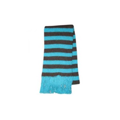 Вязаный шерстяной шарф со снежинками - 140.11