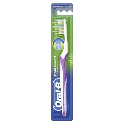 Зубная щетка Oral-B 3-Effect  Maxi Clean/Vision 40 средней жесткости