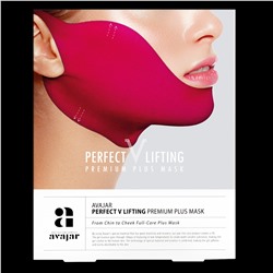 Лифтинговая маска для формирования четкого овала лица Avajar Perfect Lifting Premium Plus Mask 1шт