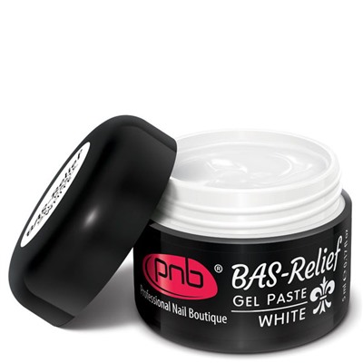 Гель-паста PNB BAS-Relief Gel Paste барельеф белая 5 мл