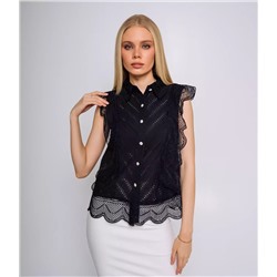 Блуза #КТ2355 (2), чёрный