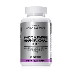 БАД «Мультивитаминный и минеральный комплекс для женщин Форте» Molecular Force