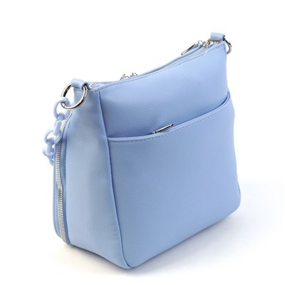 Женская сумка через плечо из эко кожи 7209 Блу