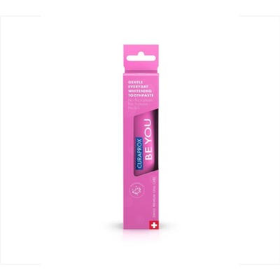 Зубная паста Curaprox BE YOU "Любитель конфет", розовая, 60 мл