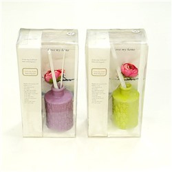 Ароматизатор керамика reed diffuser ваза в ромбик (4 аромата) 22*11.5*7.5 см
