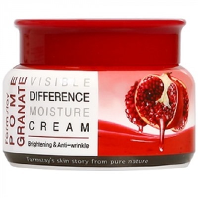 Крем для лица Farmstay Pomegranate Visible Difference Moisture CreamКорейская косметика по оптовым ценам. Популярные бренды Корейской косметалогии в интернет магазине ooptom.ru.