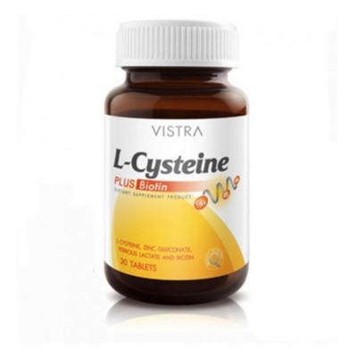 L-Цистеин+Биотин Vistra, 30 капсул