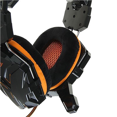 Компьютерная гарнитура Smart Buy SBHG-1100 RUSH SNAKE игровая (black/orange)