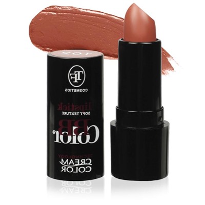 Триумф tf Помада кремовая для губ BB Color Lipstik 102 Матовый капучино 83026