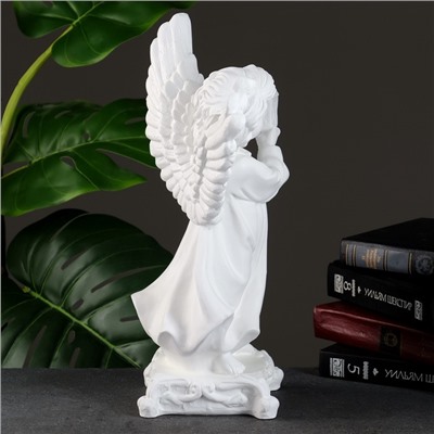 Светящаяся фигура "Ангел с фонарем" 23х14х38см