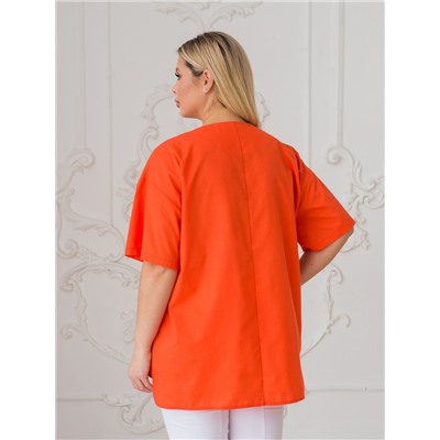 Блузка 1346 оранжевый