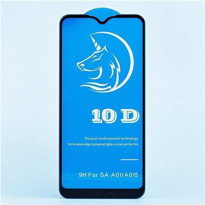 Защитное стекло Full Screen Activ Clean Line 3D для "Samsung SM-A015 Galaxy A01/SM-M015 Galaxy M01" (black)