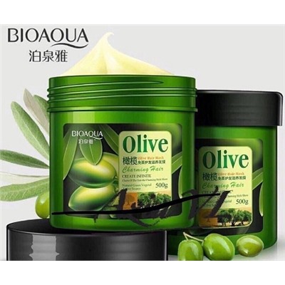 Маска для волос BioAqua OLIVE Hair Mask 500гр